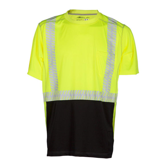 9160-9161 Kishigo Premium Brilliant Series® High Performance Class 2 T-Shirt Lime