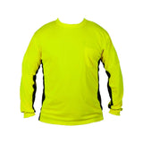 9202-9203 Kishigo Premium Black Series® Long Sleeve Hi-Viz T-Shirt Lime