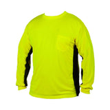 9202-9203 Kishigo Premium Black Series® Long Sleeve Hi-Viz T-Shirt Lime