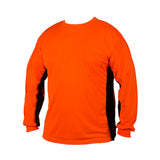 9202-9203 Kishigo Premium Black Series® Long Sleeve Hi-Viz T-Shirt Orange