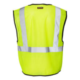 1535-1536 Kishigo One-Pocket Breakaway Vest Lime