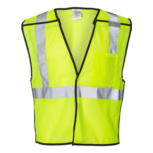 1535-1536 Kishigo One-Pocket Breakaway Vest Lime