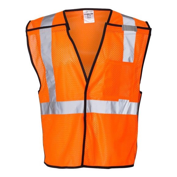 1535-1536 Kishigo One-Pocket Breakaway Vest Orange