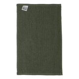 T18 Q-Tees Budget Rally Towel Forest Green