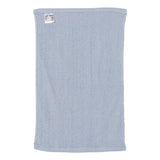 T18 Q-Tees Budget Rally Towel Light Blue