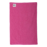 T18 Q-Tees Budget Rally Towel Hot Pink