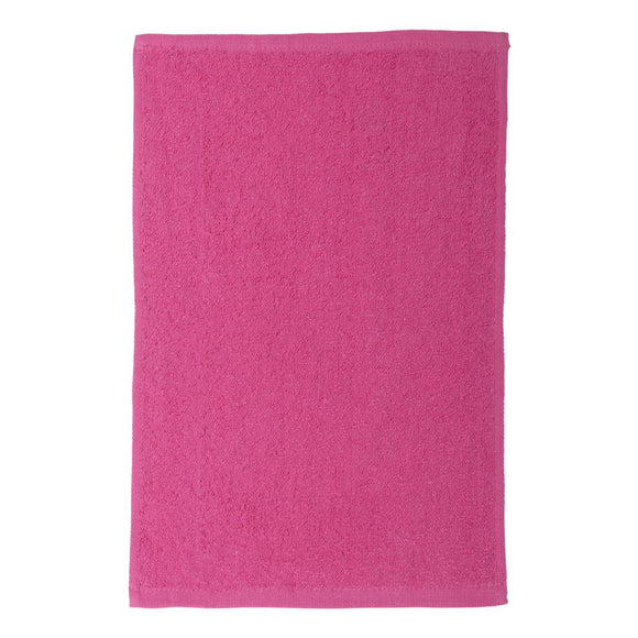 T18 Q-Tees Budget Rally Towel Hot Pink