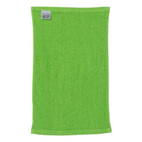 T18 Q-Tees Budget Rally Towel Lime