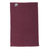 T18 Q-Tees Budget Rally Towel Maroon