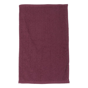 T18 Q-Tees Budget Rally Towel Maroon