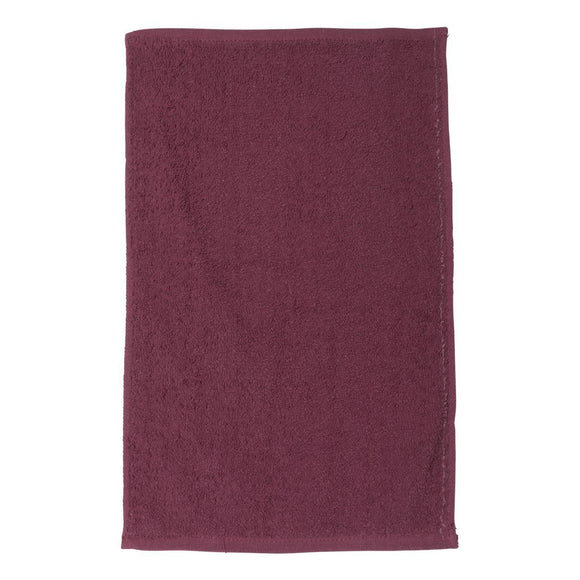 T18 Q-Tees Budget Rally Towel Maroon