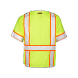 1552-1553b Kishigo Premium Brilliant Series® Breakaway Class 3 Vest Lime