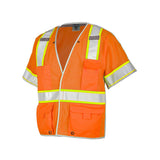 1552-1553b Kishigo Premium Brilliant Series® Breakaway Class 3 Vest Orange