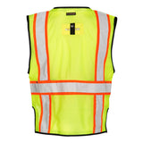 T341 Kishigo Fall Protection Vest Lime