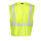 FM419-420 Kishigo Self Extinguishing Mesh Vest Lime