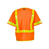 1201-1202A Kishigo Oralite® Mesh Vest Orange