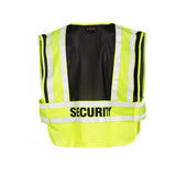 8055BZ Kishigo Security Vest Lime/ Black