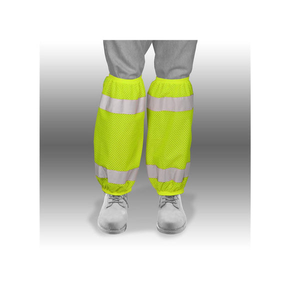 3930-3931 Kishigo Mesh Gaiters Lime