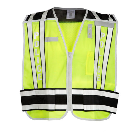 4001BZ Kishigo Police Vest Lime/ Black