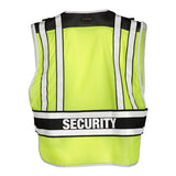 4007BZ Kishigo Security Vest Lime/ Black