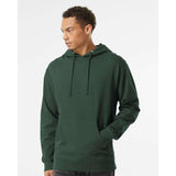 SS4500 Independent Trading Co. Midweight Hooded Sweatshirt Alpine Green