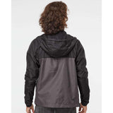 EXP54LWZ Independent Trading Co. Lightweight Windbreaker Full-Zip Jacket Black/ Graphite