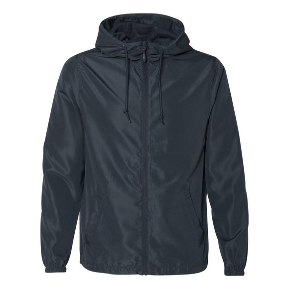 EXP54LWZ Independent Trading Co. Lightweight Windbreaker Full-Zip Jacket Classic Navy