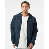 EXP54LWZ Independent Trading Co. Lightweight Windbreaker Full-Zip Jacket Classic Navy