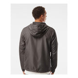 EXP54LWZ Independent Trading Co. Lightweight Windbreaker Full-Zip Jacket Graphite