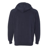 PRM33SBZ Independent Trading Co. Special Blend Raglan Full-Zip Hooded Sweatshirt Classic Navy