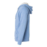 EXP90SHZ Independent Trading Co. Sherpa-Lined Hooded Sweatshirt Sky Heather