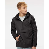 EXP94NAW Independent Trading Co. Nylon Anorak Black