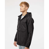 EXP94NAW Independent Trading Co. Nylon Anorak Black