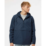 EXP94NAW Independent Trading Co. Nylon Anorak Classic Navy