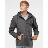 EXP94NAW Independent Trading Co. Nylon Anorak Graphite