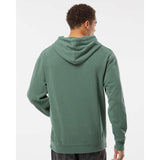 PRM4500 Independent Trading Co. Midweight Pigment-Dyed Hooded Sweatshirt Pigment Alpine Green