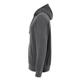 PRM4500 Independent Trading Co. Midweight Pigment-Dyed Hooded Sweatshirt Pigment Black