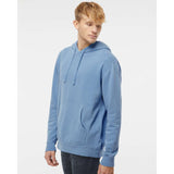 PRM4500 Independent Trading Co. Midweight Pigment-Dyed Hooded Sweatshirt Pigment Light Blue