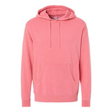 PRM4500 Independent Trading Co. Midweight Pigment-Dyed Hooded Sweatshirt Pigment Pink