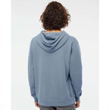 PRM4500 Independent Trading Co. Midweight Pigment-Dyed Hooded Sweatshirt Pigment Slate Blue