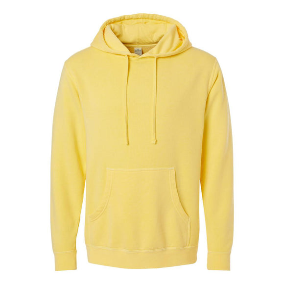 PRM4500 Independent Trading Co. Midweight Pigment-Dyed Hooded Sweatshirt Pigment Yellow