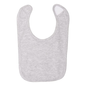 1005 Rabbit Skins Infant Premium Jersey Bib Heather