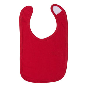 1005 Rabbit Skins Infant Premium Jersey Bib Red