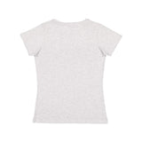 3516 LAT Women's Fine Jersey Tee Ash