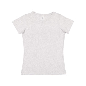 3516 LAT Women's Fine Jersey Tee Ash