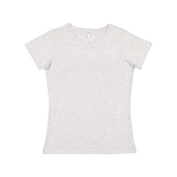 3516 LAT Women's Fine Jersey Tee Ash