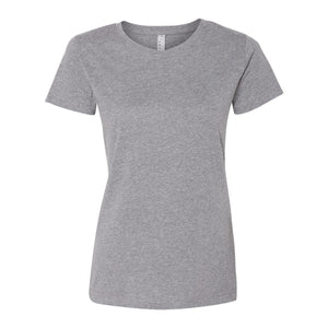 3516 LAT Women's Fine Jersey Tee Granite Heather