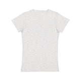 2616 LAT Girls' Fine Jersey Tee Ash