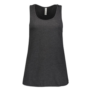 3521 LAT Women's Relaxed Premium Jersey Racerback Tank Vintage Smoke