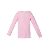 101Z Rabbit Skins Infant Baby Rib Pajama Long Sleeve Top Pink